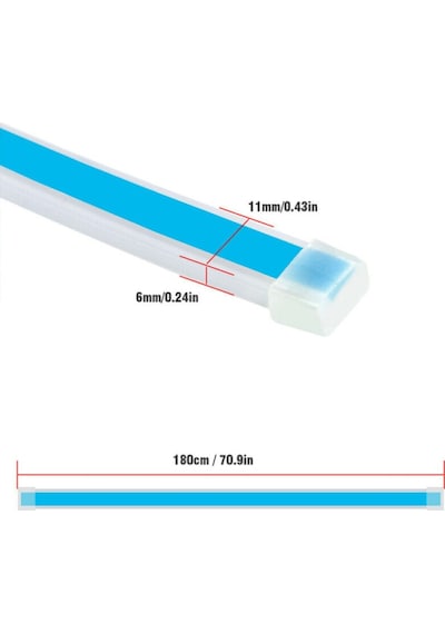 Drl Ön Kaput Gündüz Ledi App ve Kumanda Kontrol Rgb Led Şerit