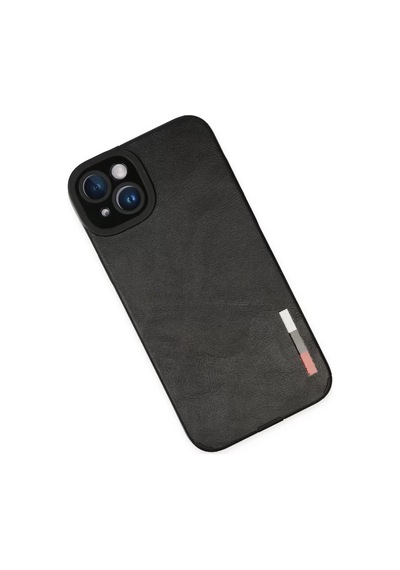 Newface Apple Uyumlu İphone 14 Plus Kılıf Loop Deri Silikon - Siyah