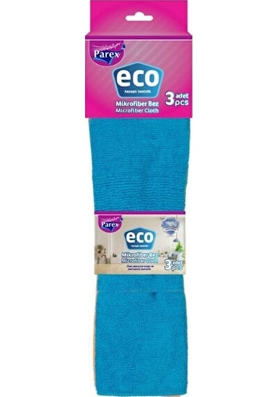 Parex Eco Mikrofiber Bez 3'lü