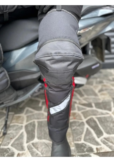 Xmlbayiciniz Tr Bisiklet Motosiklet Dağcı İle Uyumlu Kışlık İçi Kürk Yünlü Dizlik Reflektörlü Su Geçirmez Siyah Tek Eb Genel