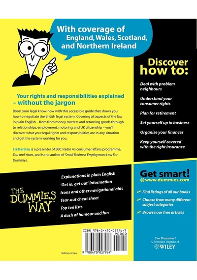 Uk Law And Your Rights For Dummies