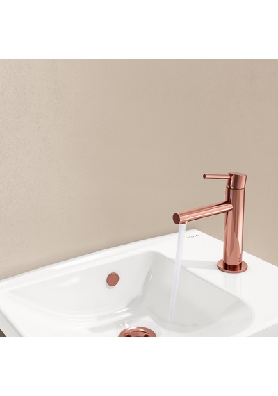 VitrA Origin A4255629 Lavabo Bataryası Soft Bakır