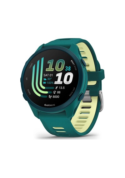 Garmin Forerunner 170 Music Turkuaz Yeşili/limon Sarısı Kayışlı Akıllı Saat (Distribütör Garantili)