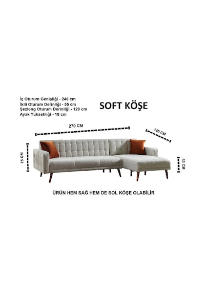 Soft Köşe Koltuk