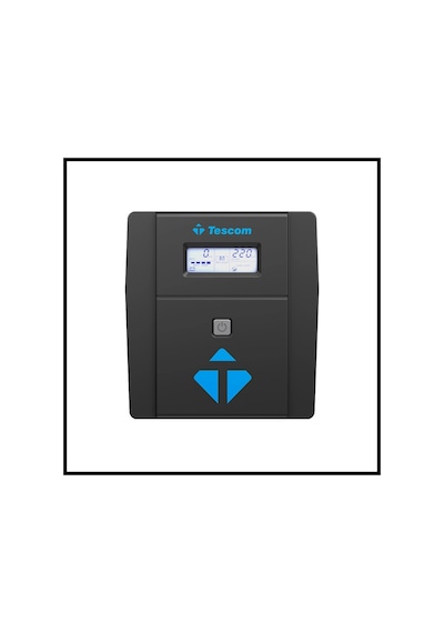 Tescom Leoap 1000va Line Interactive Ups 900020312 2x7a Akü
