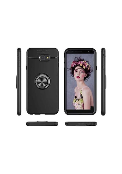 Samsung Galaxy Uyumlu J4 Plus (Sm-J415F) Yüzüklü Manyetik Ravel Kilif 513341910