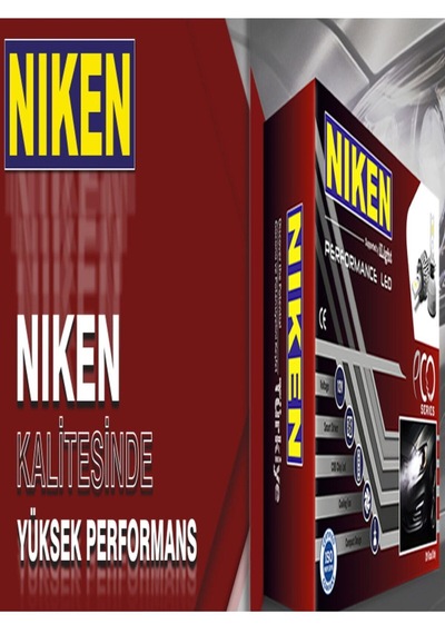 Niken H7 Eco Serisi Led Xenon 9000 Lümen 1 Yıl Garantili