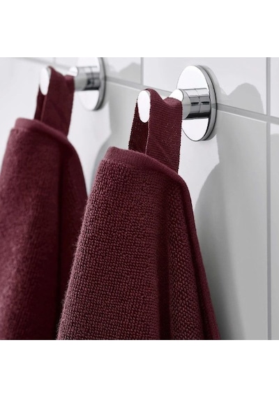Ikea Fredrıksjön El Ve Yüz Havlusu 30 X 30 Cm Koyu Bordo