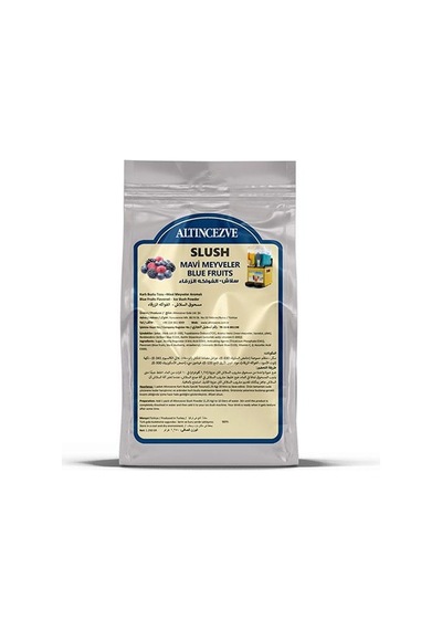 Altıncezve Ice Slush Karlı Buzlu Karlama Tozu Mavi Meyveler 1250 G