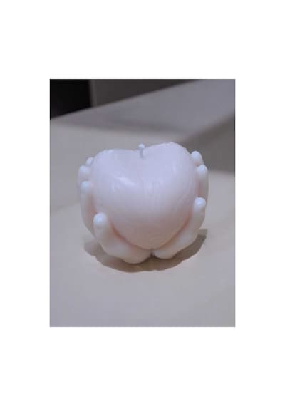 Aşkın Avuçları Soya Wax Mum Doğal Mavi - 714015030 Mavi