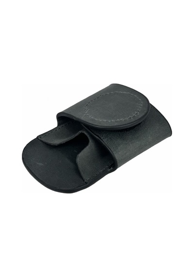 Hakiki Deri Stetoskop Tutucu Organizer Holder Gri