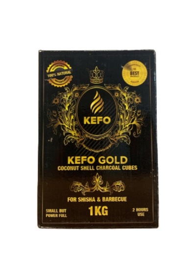 Camp & Shisha Kefo Gold 1Kg Nargile Kömürü | Barbekü Kömürü |Bbq Cs |