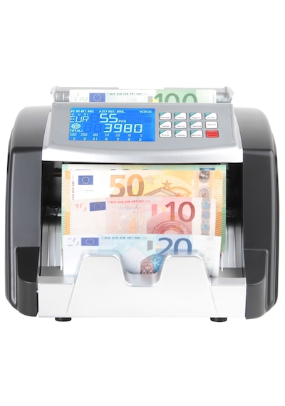 Sigma SC95200 Karışık Para Sayma Makinesi, Tl Ve Euro Karışık, Usd Adet Sayım, Sesli, Müş. Ekranı