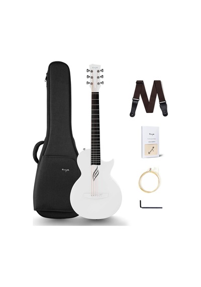 Enya Nova Go Wh Beyaz Renk Akustik Gitar