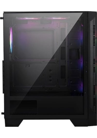 MSI Mag Forge 120A AIRFLOW Temperli Cam 6 x120mm Auto RGB Fan ATX Bilgisayar Kasası