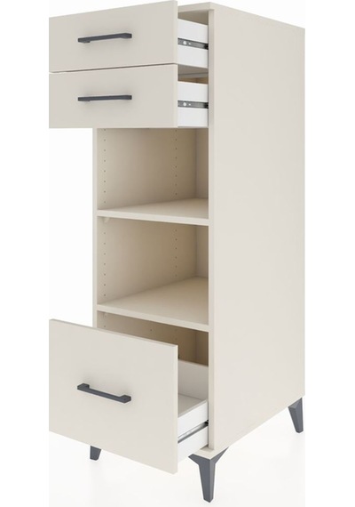 Kronos Dolap 2 Raflı 3 Çekmeceli 44x59x134 Aytaşı-aytaşı Aytaşı