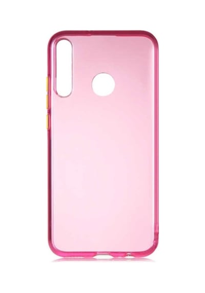 Huawei P40 Lite E Kılıf Zore Bistro Kapak Pembe