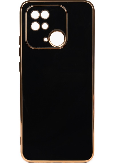 Effox Redmi 10c Kılıf Bark Kapak - Siyah Siyah