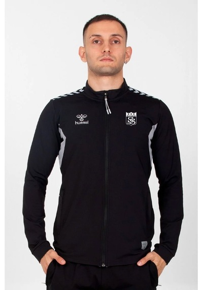 Hummel Otantik Sivasspor Kamp Eşofman Üstü Siyah