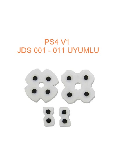 Ps4 V1 Jds 001 011 Kollar İle Uyumlu İç Lastik Takımı 1 Adet