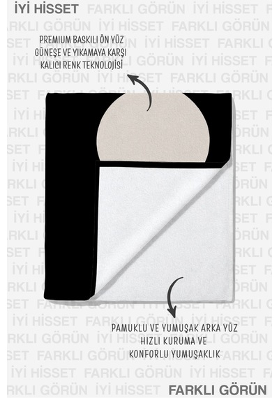 Siyah Beyaz Ying-yang Modern Plaj Havlusu - Soyut Minimalist Tasarım Hızlı Kuruyan Mikrofiber Havlu Donuk Karamel Siyah Beyaz Ying-yang Modern Plaj Havlusu - Soyut Minimalist Tasarım Hızlı Kuruyan Mikrofiber Havlu Donuk Karamel