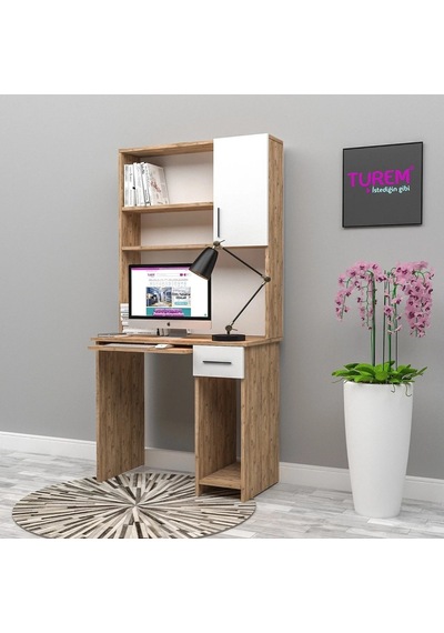 Koddiva Çalışma Masası Mdf Beyaz Koddiva Çalışma Masası Mdf Beyaz