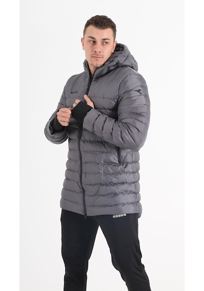 Diadora Motto Anorak Uzun Mont Antrasit Gri