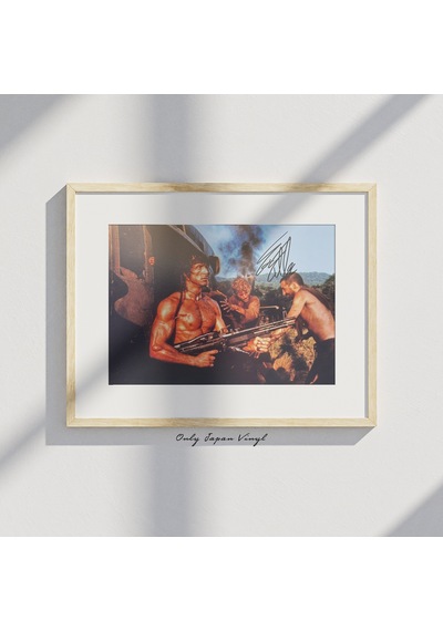Sylvester Stallone Rambo 20x30 Cm Boyutunda El İmzalı Fotoğraf Ö
