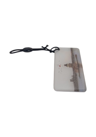 Sr-604 K Yazılabilir Ve Kopyalanabilir Rfıd Proximity Anahtarlık 125 Khz Kız Kulesi Tasarımlı Keyfob 25 Adet