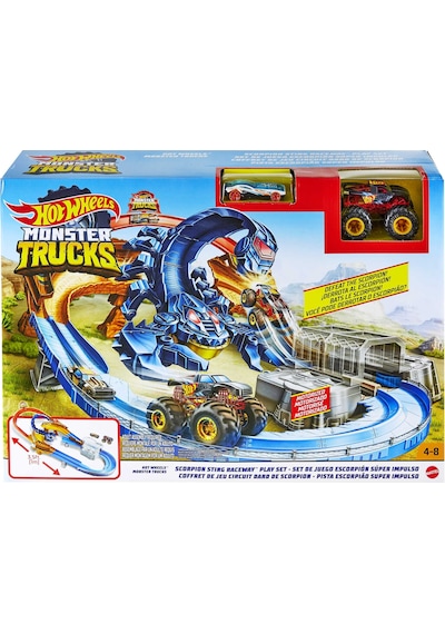 Hot Wheels Monster Trucks Akrep Isırığı Yarış Pisti Gtl33