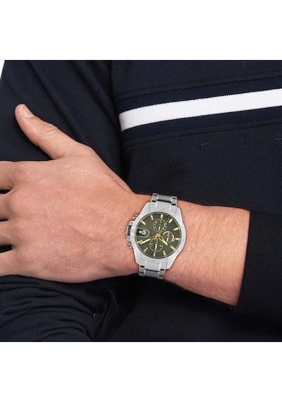 Tommy Hilfiger Th1792197 Erkek Kol Saati Metalik Gri