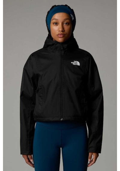 The North Face Quest Crop Kadın Yağmurluk Mont Siyah