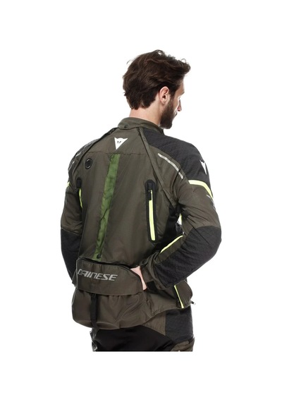 Dainese Daınese Super Adventure Absolu Jacket Black Fluo Yellow Siyah