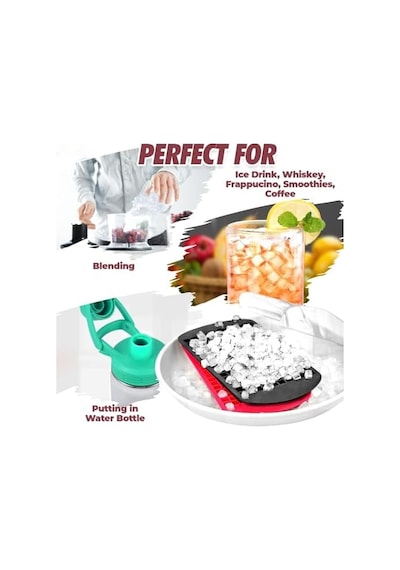2 Adet Mini Buz Küpü Kalıbı, Silikon Buz Kalıbı, Küçük, Bpa İçermez Esnek