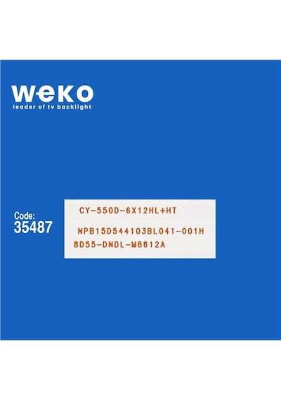 Saba 55chn6464 55'' İnç 12 Adet Tv Led Bar Tvnizi Açıp İçindeki Led Barla Birebir Aynısı Olduğunu Görmeden Almayınız. Sonrasında İade Almamaktayız. Beyaz