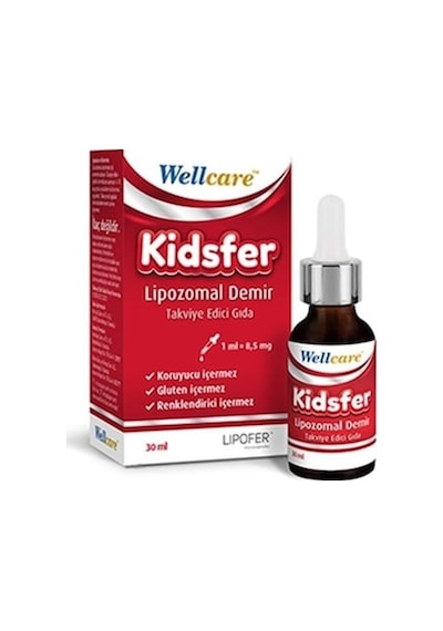 Wellcare Kidsfer Lipozomal Demir  30 ML