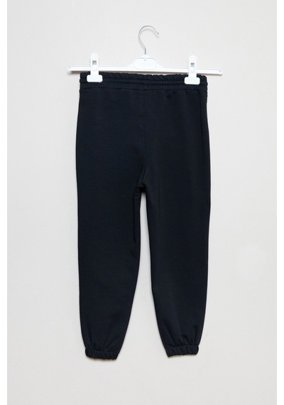 Fullamoda Cebi Yazı Baskılı Jogger Erkek Çocuk Eşofman Altı 25mcck323129121-siyah Siyah