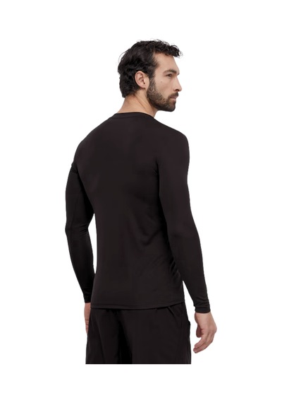 Adidas Team Base Tee Erkek Uzun Kollu Antrenman Tişörtü Siyah SIYAH