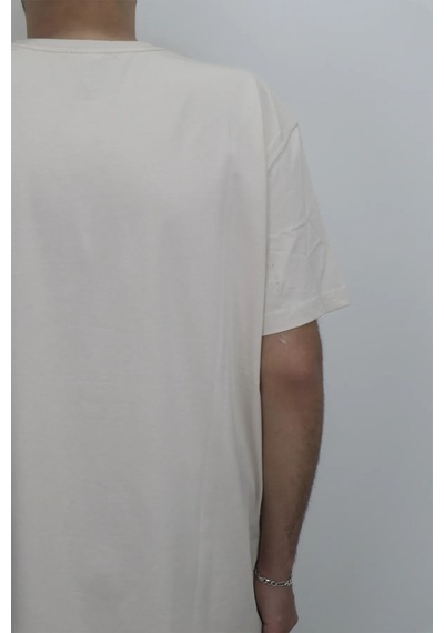 Santa Dmctekstil Erkek Düz Spor Kesim Rahat Kalıp Bisiklet Yaka Battal Basic T-shirt Koyu Bej