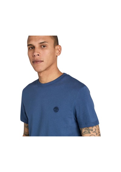 B0a2bpreyo1-r Timberland Dunstan Rıver Short Sleeve Tee Erkek T-shirt Mavi B0a2bpreyo1-r Mavi