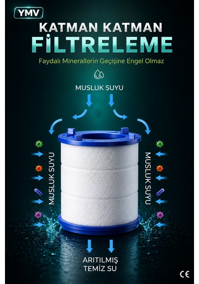 Ymv Filtreli Musluk Başlığı 360 Derece Dönebilen Su Tasarruflu Hareketli Oynar Musluk Aparatı