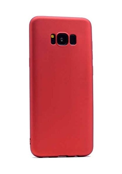 S8 İle Uyumlu Kılıf Kırmızı Premier Silikon  Esnek İnce Geliştirilmiş Dayanıklı Darbe Karşıtı Koruyucu Yeni Tasarım S8 , Kırmızı Sku: Zeusb09x4j2kzb