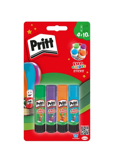 Pritt Fun Colors 4x10g Stick Yapıştırıcı - 5 Adet Tarı