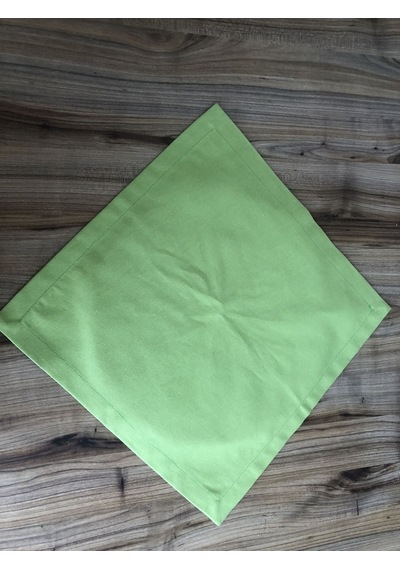 Elma Yeşili Kumaş Peçete 6 Adet 40x40 Cm Çok Renkli
