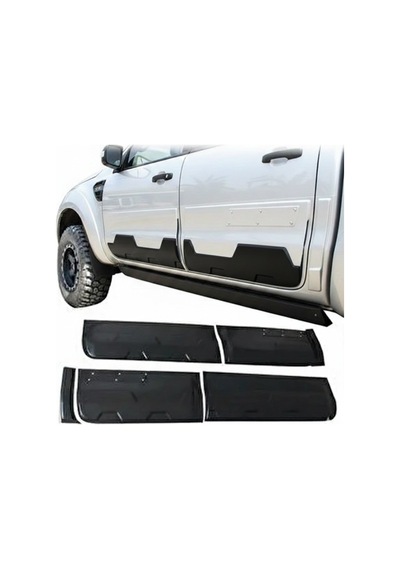 Ford Ranger T6 T7 T8 Jumbo Kapi Gövde Kaplama Kabartma Koruma Si Yah