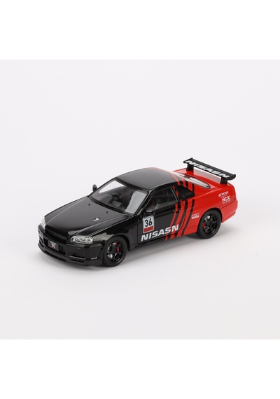 1:24 Ölçek Sesli Işıklı 4 Kapısı Kaput Ve Bagajı Açılan Stantlı Model Araç Gtr Siyah Kırmızı