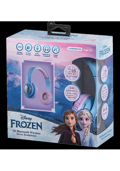 Bluetooth Kulaklık Disney Frozen Karlar Ülkesi Anna Elsa Mikrofonlu Kablosuz Çocuk Kulaklığı Lisanslı Dy-3054-fr