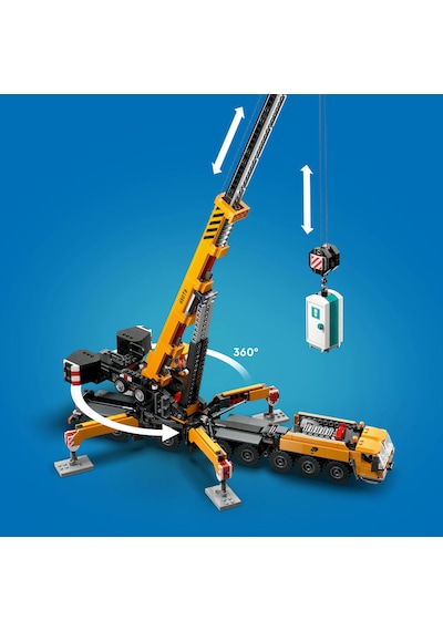 LEGO® 60409 Sarı Mobil İnşaat Vinci 1116 Parça