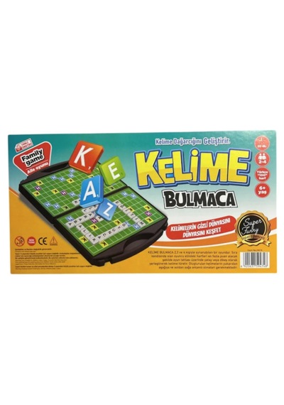 Ahşap Kelime Üretme Oyunu Dil Gelişimi Ve Zeka Geliştirici Eğitici Oyun