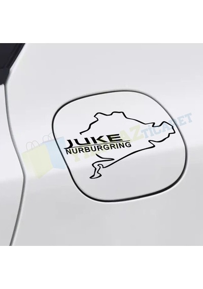 Nissan Juke Nürburgring Oto Sticker Depo Kapağı Yapıştırma